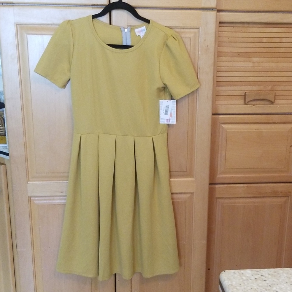 NWT beautiful mustard dress